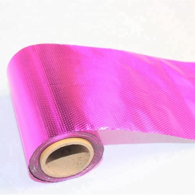 hairdressing 127mm x 76.2m / 5inch x 250 feet embossed and colored hair roll foil